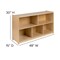 Emma and Oliver Wooden School Classroom Storage Cabinet/Cubby for Commercial or Home Use